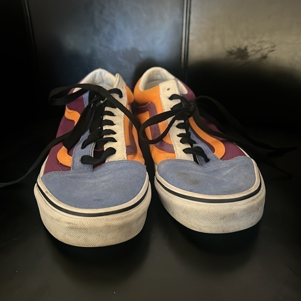 👟Vans Old Skool 'Mix & Match - Grape Juice Bright Marigold' - Women's 7.5